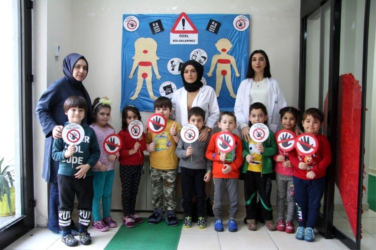 Esenyurt Belediyesinden kreşli miniklere mahremiyet eğitimi