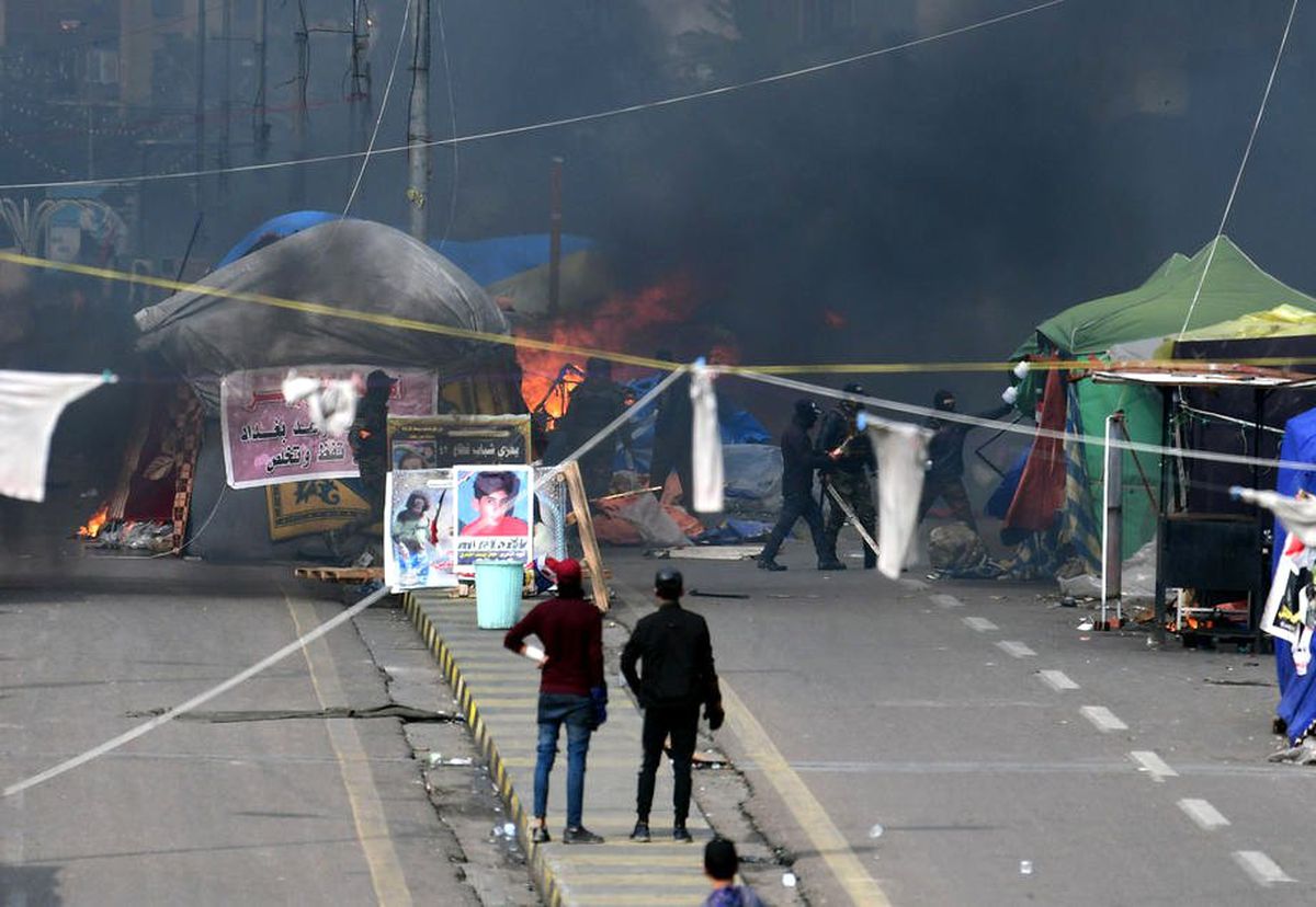 Irak\'taki protestolar yeniden alevlendi