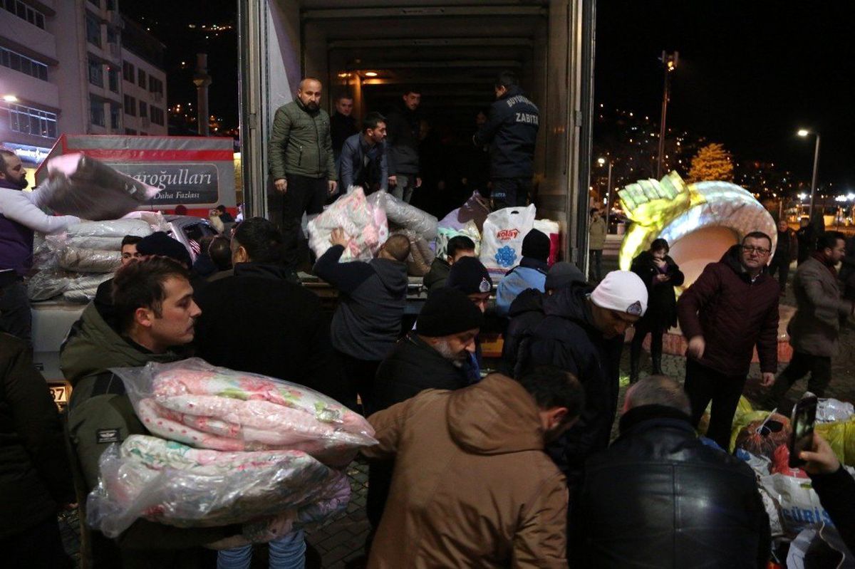 Ordu, Elazığ için seferber oldu