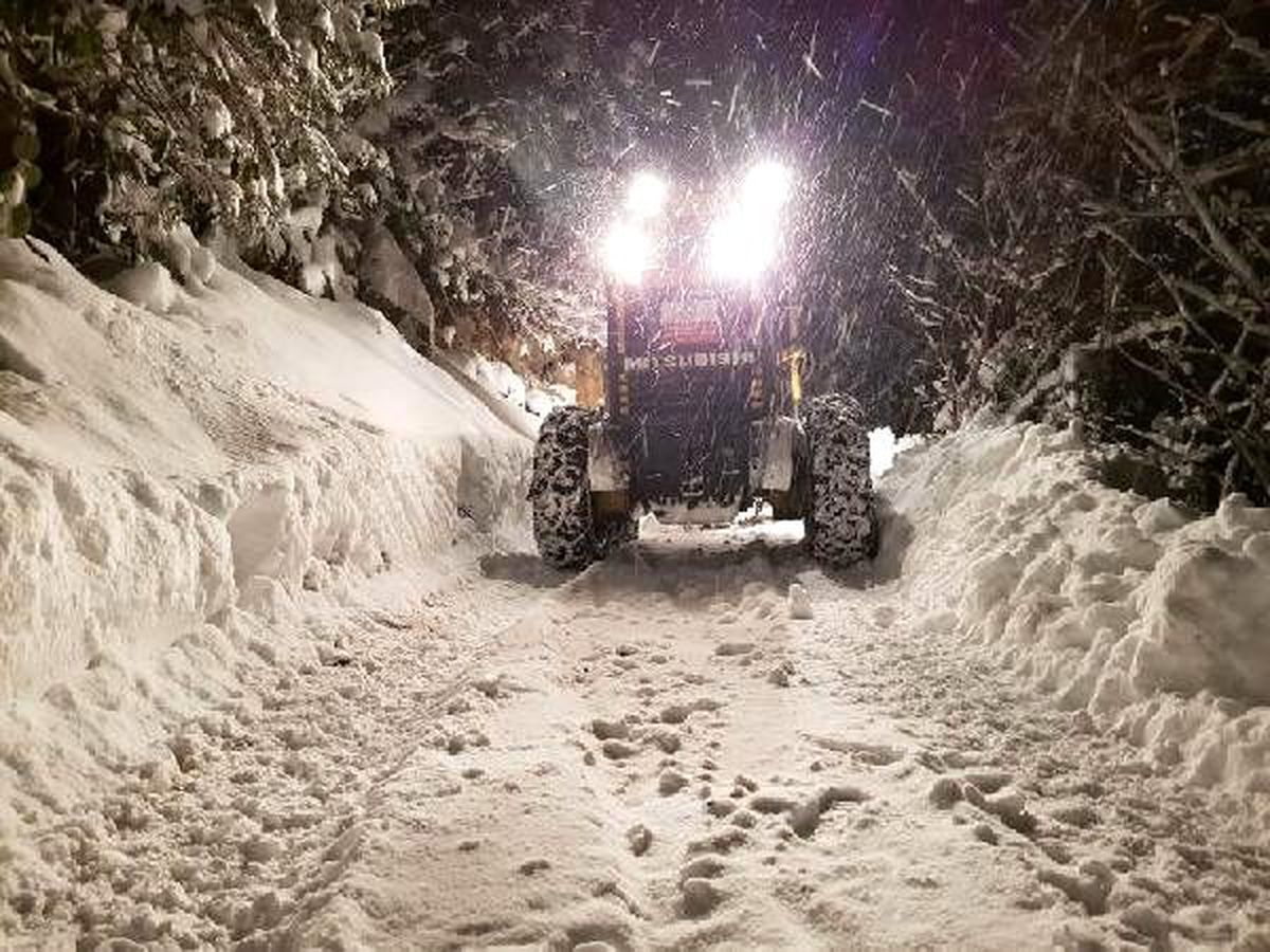 Rize\'de 56 köy yolu ulaşıma kapalı