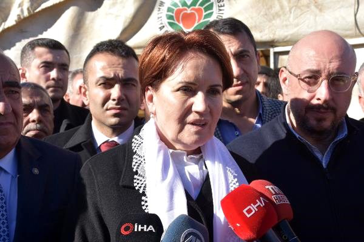 Akşener: Biz de teşkilatlarımızı, gönüllülerimizi harekete geçirdik
