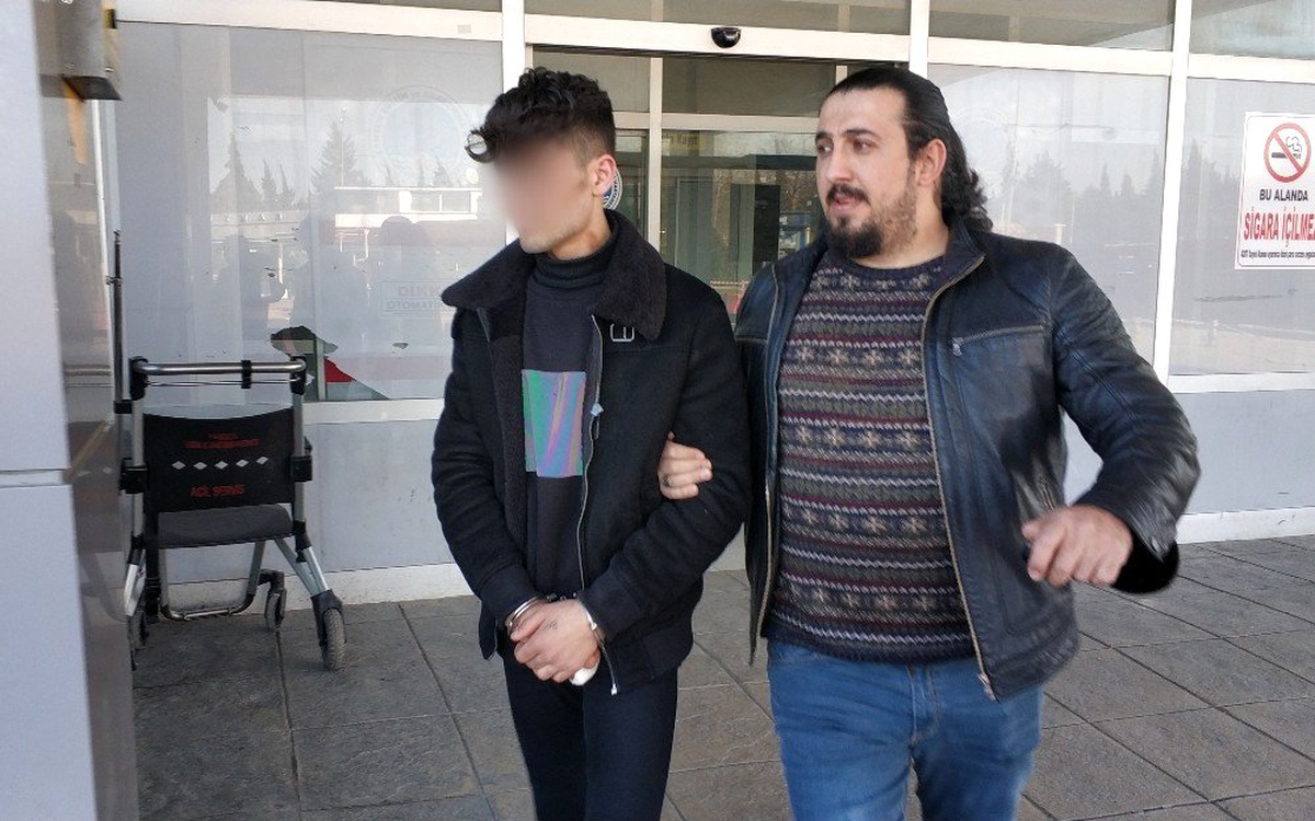 Bıçakla yaralama şüphelisi adliyeye sevk edildi