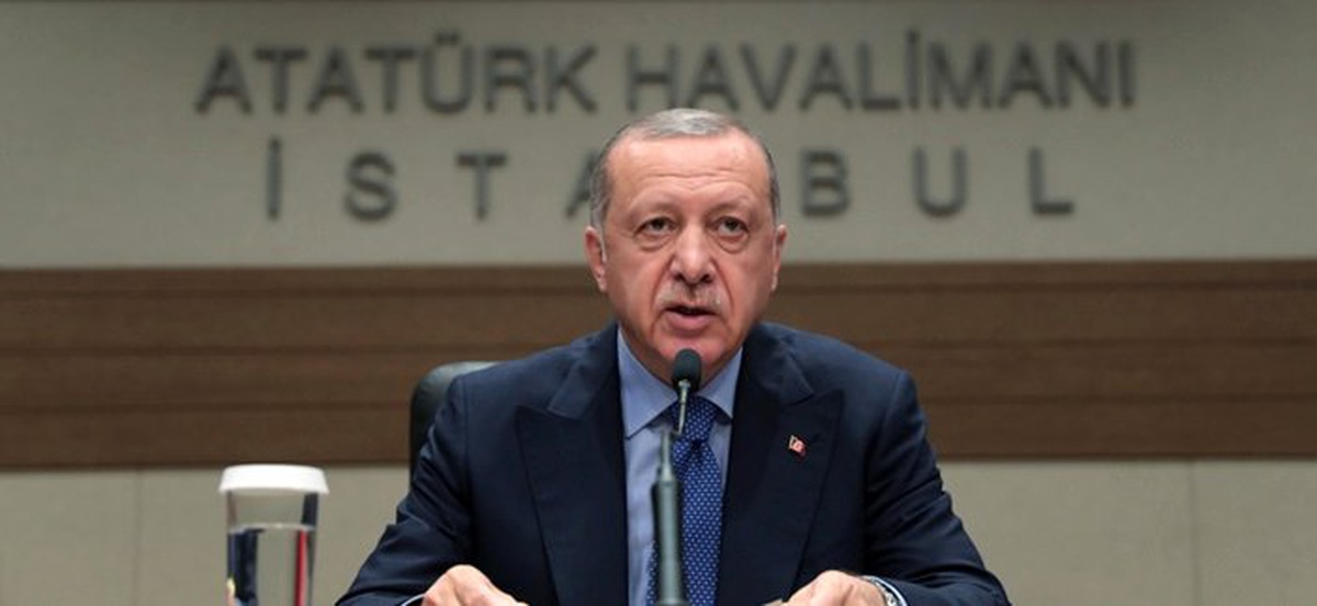 Cumhurbaşkanı Erdoğan, konuşuyor