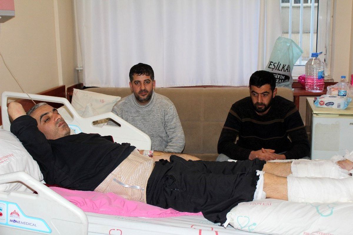 Depremden korktu 2\'nci kattan atladı, bacaklarını ve belini kırdı