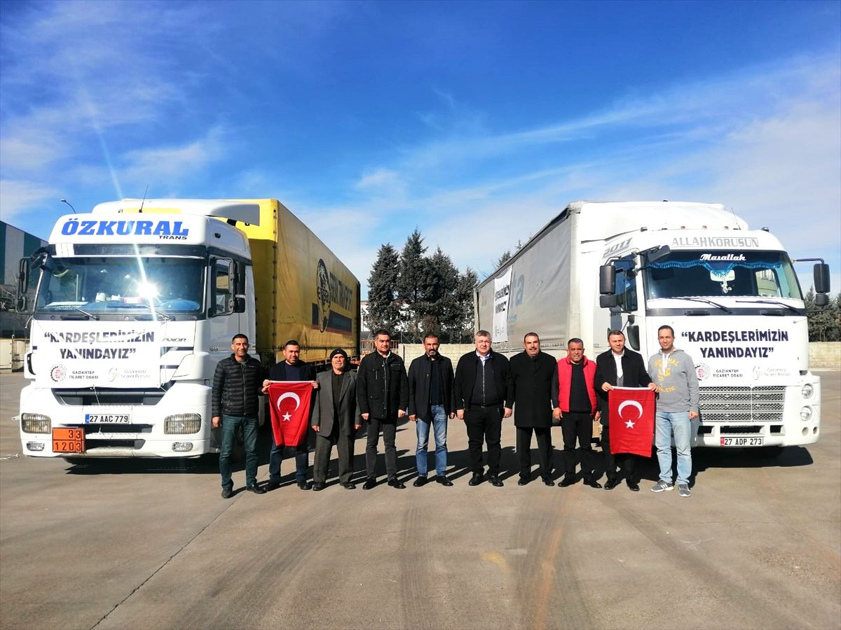 Gaziantep\'ten Elazığ ve Malatya\'daki depremzedeler için yardım seferberliği