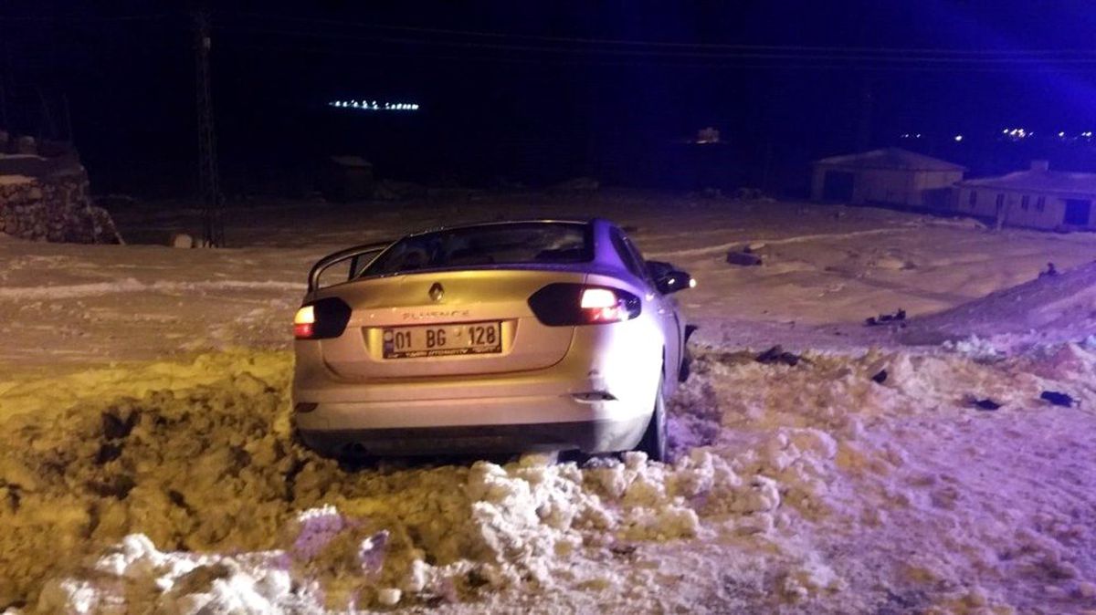 Gercüş\'te trafik kazası: 1 yaralı