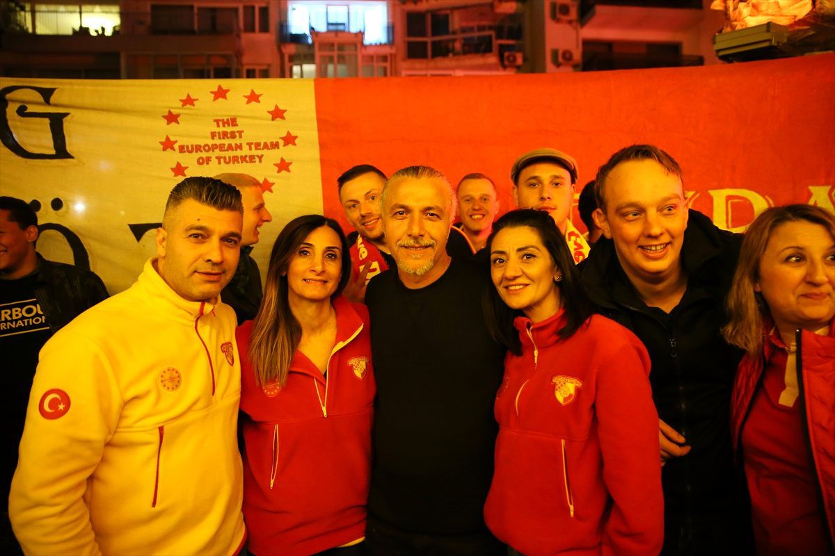 Göztepe için "uçarak" geldiler