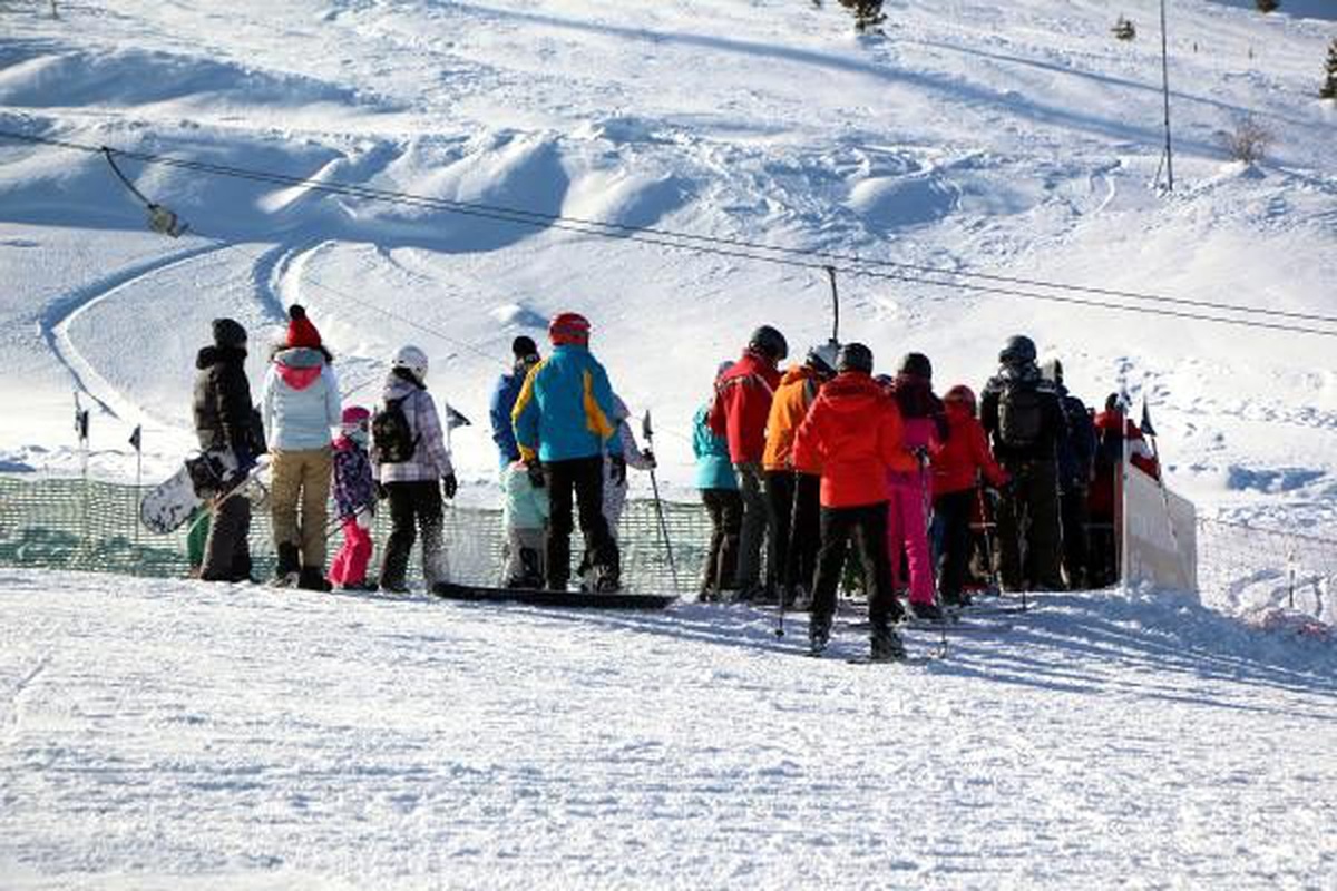 Kartalkaya, yarıyıl tatilinin ilk haftasında tamamen doldu