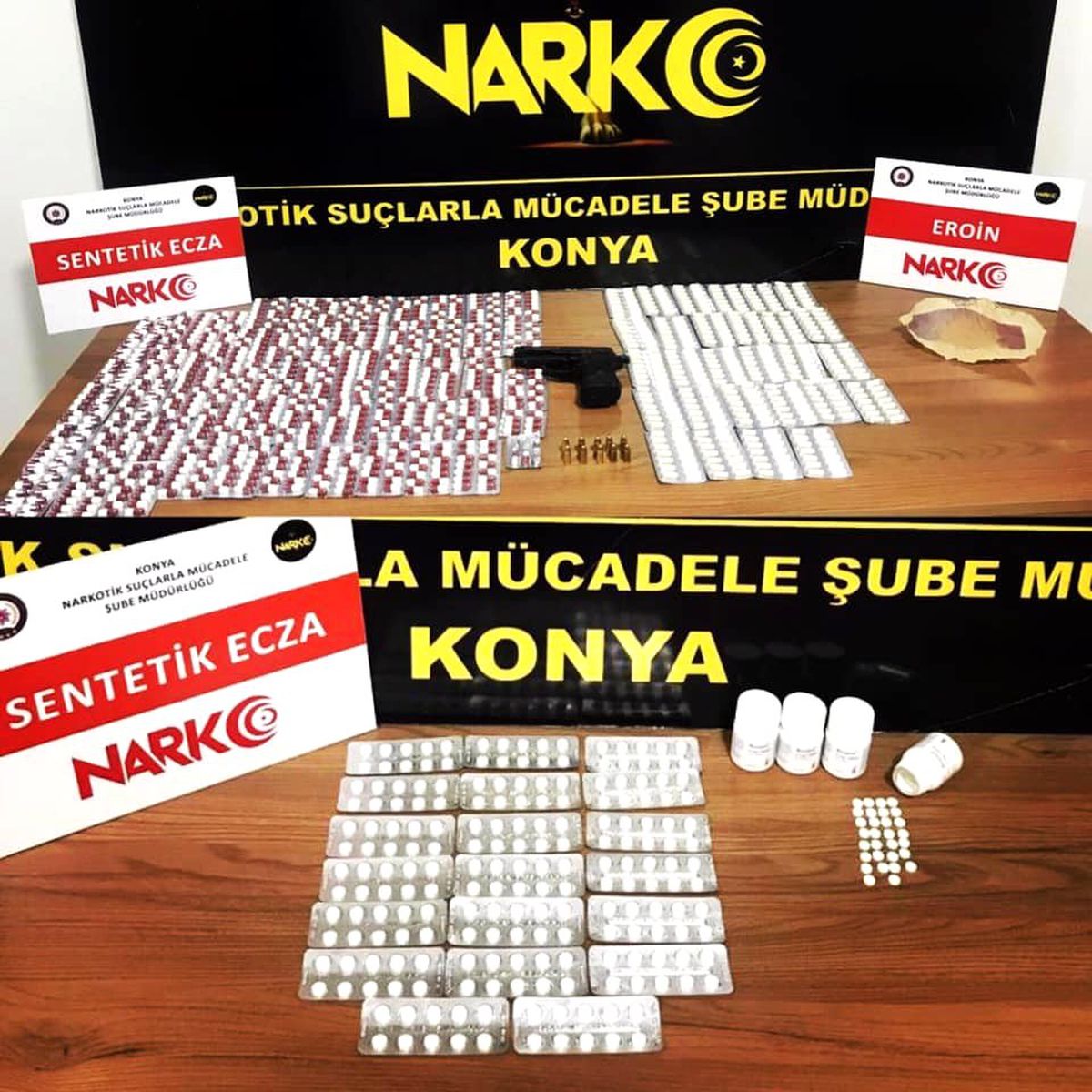 Konya\'da uyuşturucu operasyonu