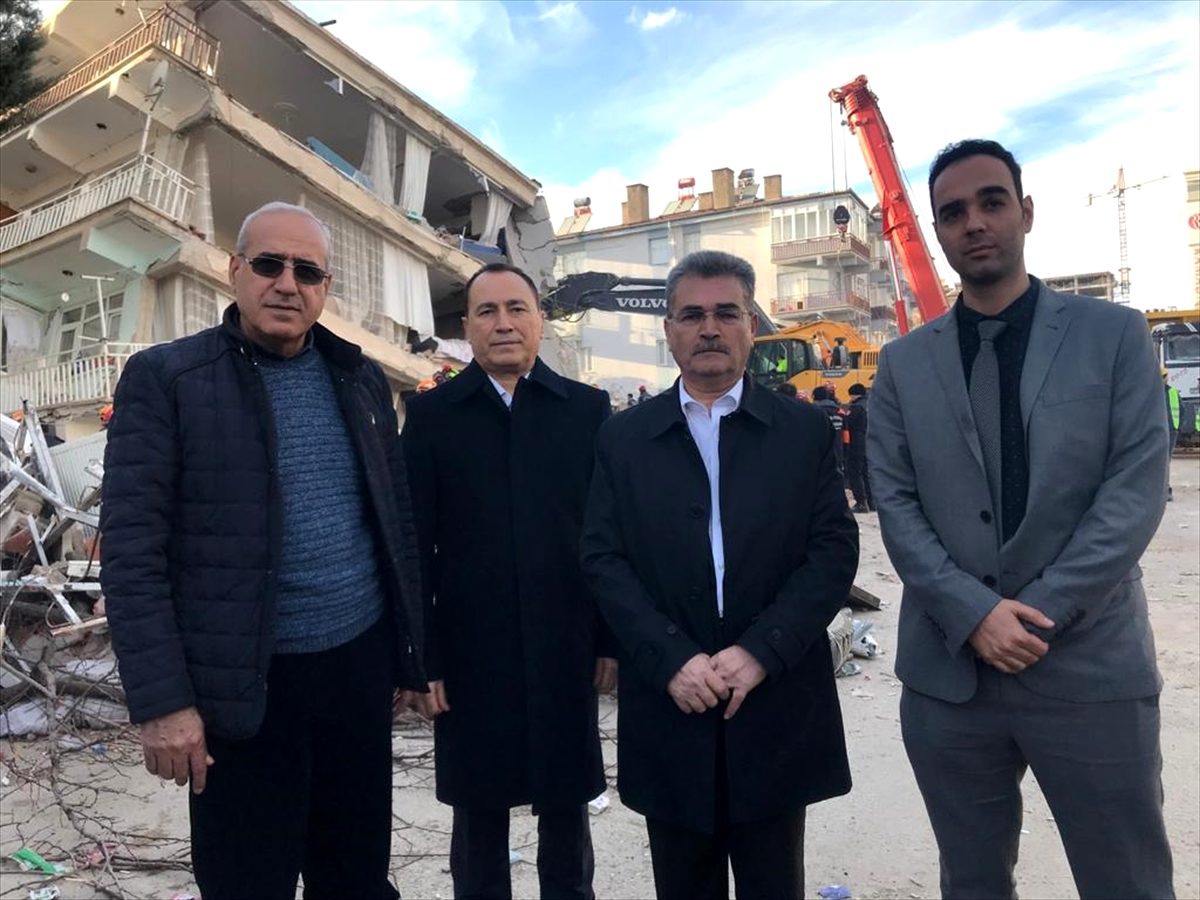 Suriye Türkmen Meclisi\'nden deprem bölgesine geçmiş olsun ziyareti