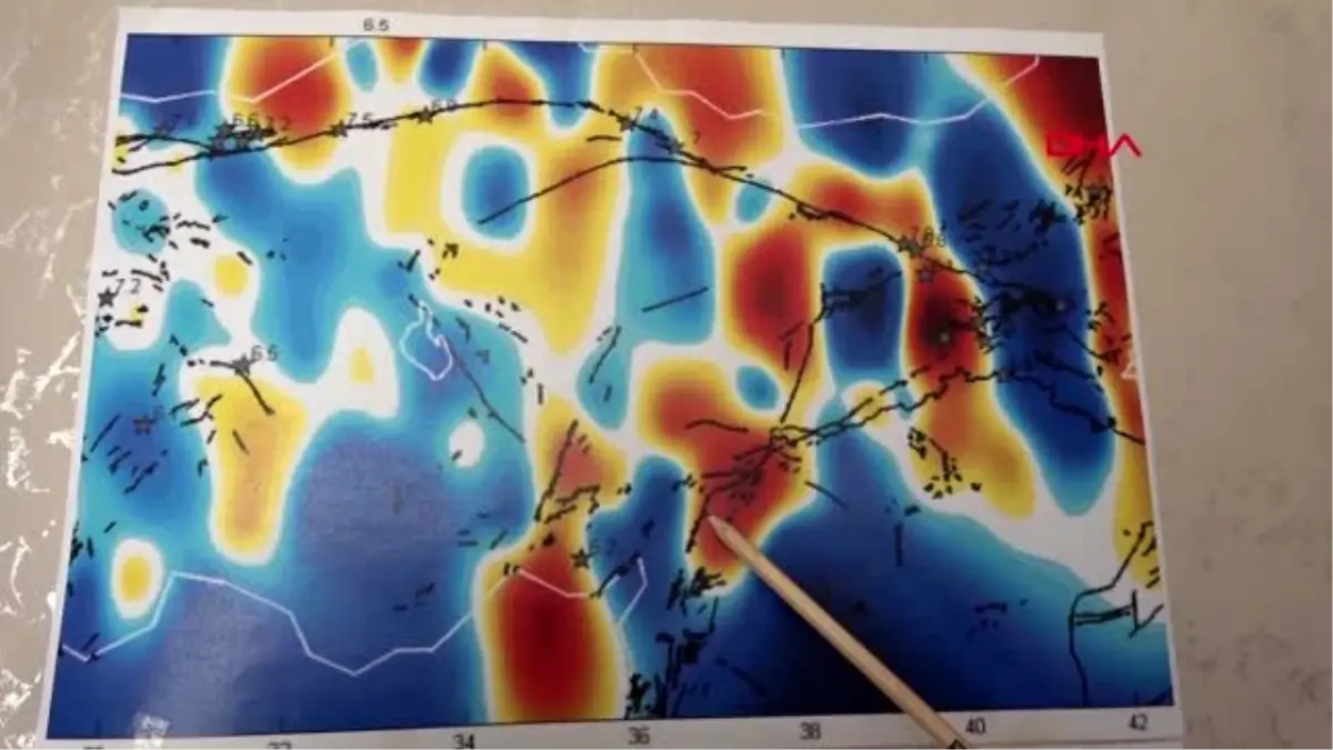 Van 4 yıl önce hazırlanan gerilim haritası, elazığ depremini işaret ediyor