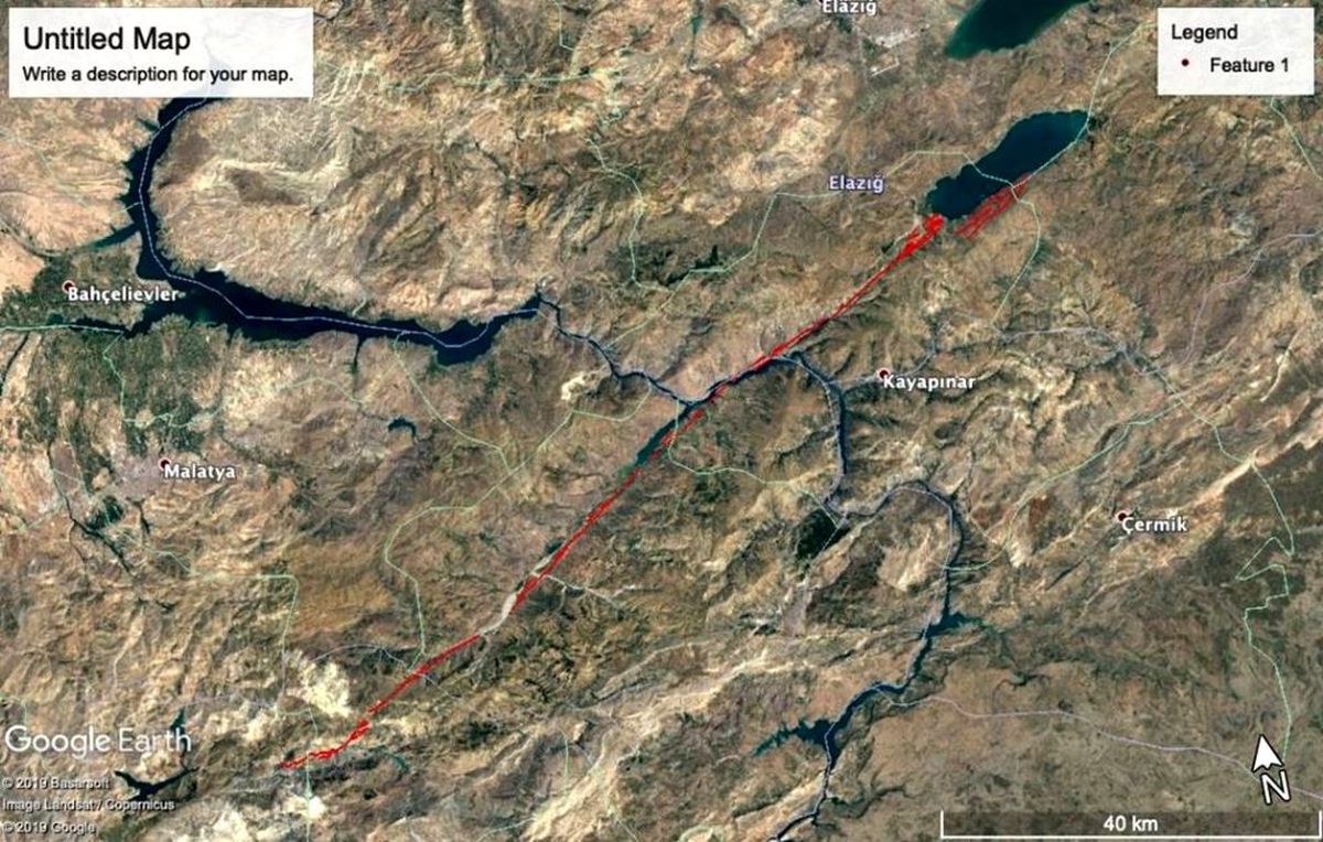 Yerbilimleri Araştırma Ekibi Elazığ\'da araştırma yaptı