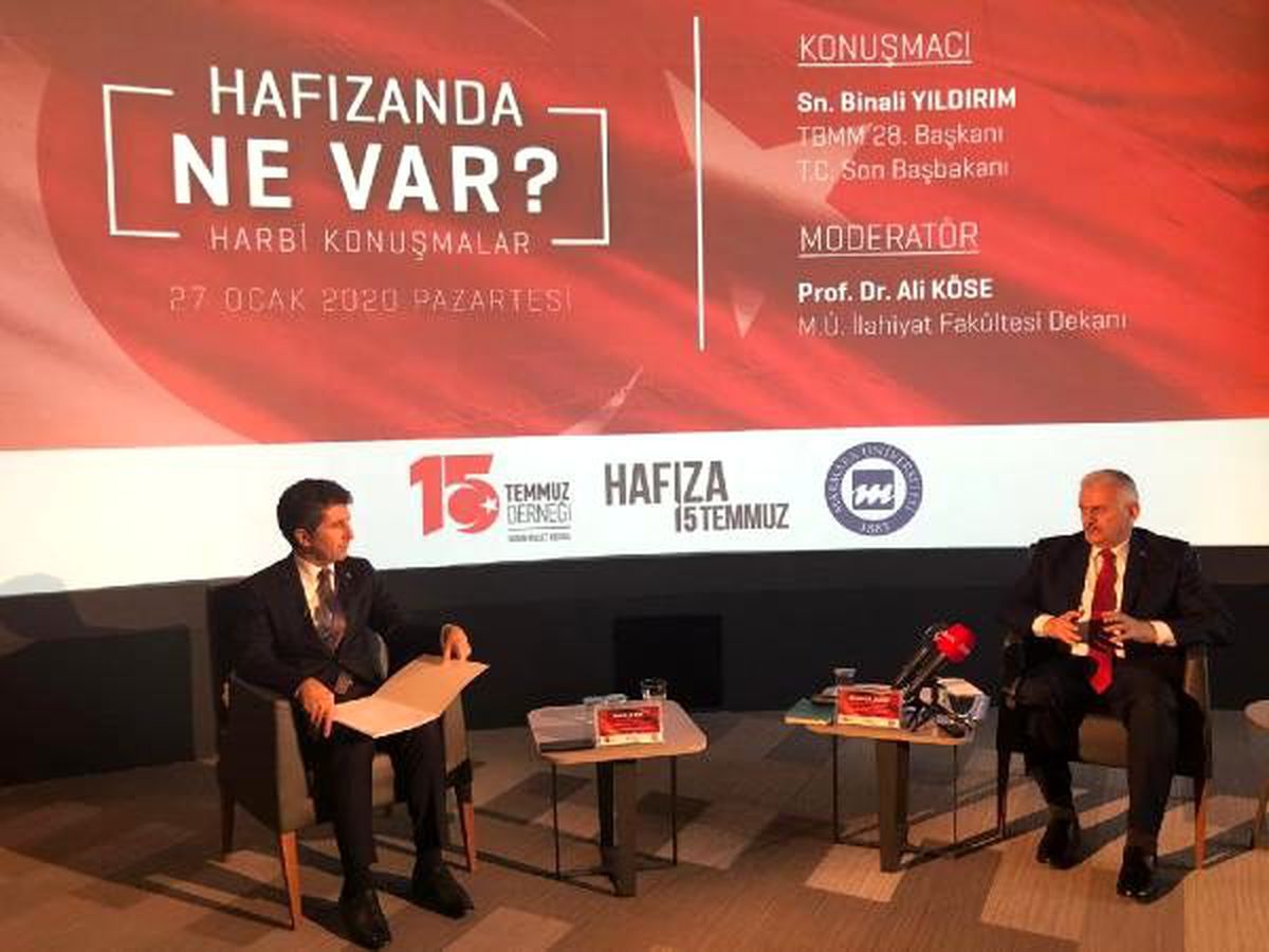 Binali Yıldırım 15 Temmuz\'da yaşadıklarını anlattı
