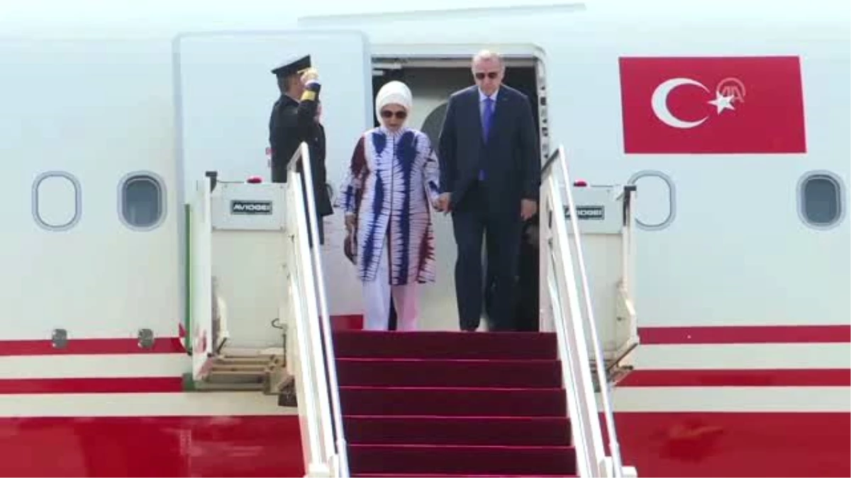 Cumhurbaşkanı Erdoğan Gambiya\'ya geldi