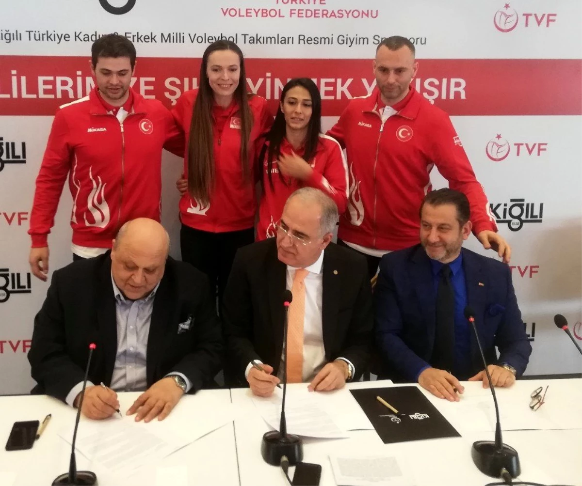 Erkek ve Kadın Voleybol Milli Takımları\'na ortak sponsor