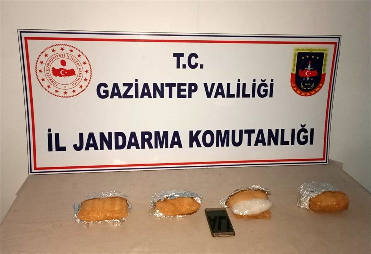 Gaziantep\'te kamyonda 2 kilogram sentetik uyuşturucu ele geçirildi