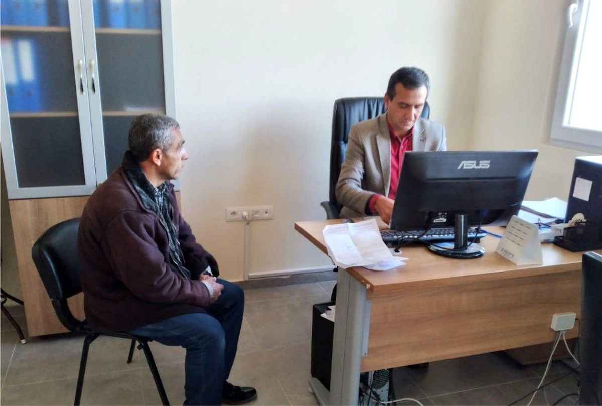 Kahta\'da EKPSS başvuruları devam ediyor