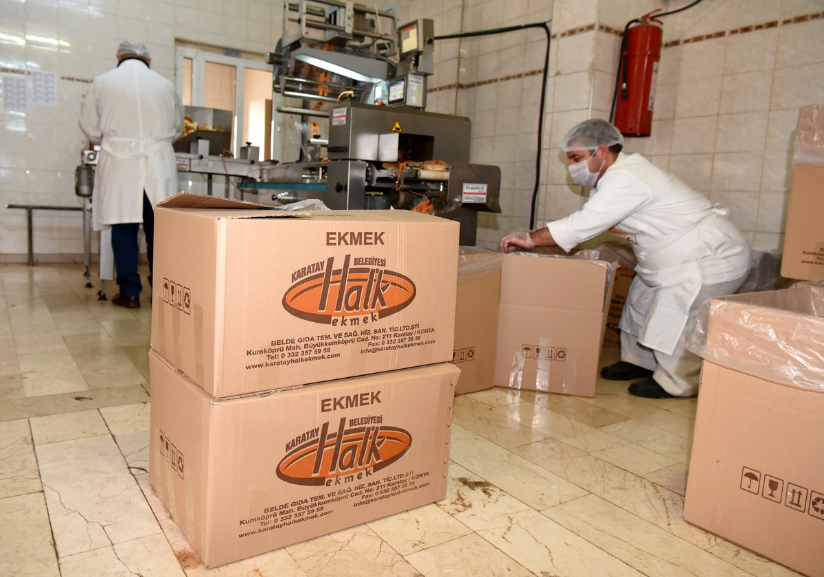 Karatay Belediyesi\'nden Deprem Bölgesine Glutensiz Ekmek