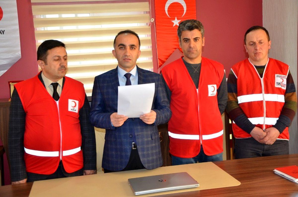 Kızılaydan depremzedeler için yardım kampanyası