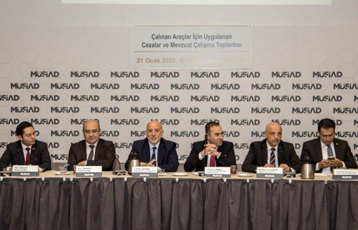 MÜSİAD, çalıntı araçlar için çalışma başlattı