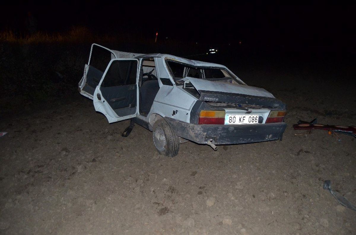 Osmaniye\'de trafik kazası 3 yaralı