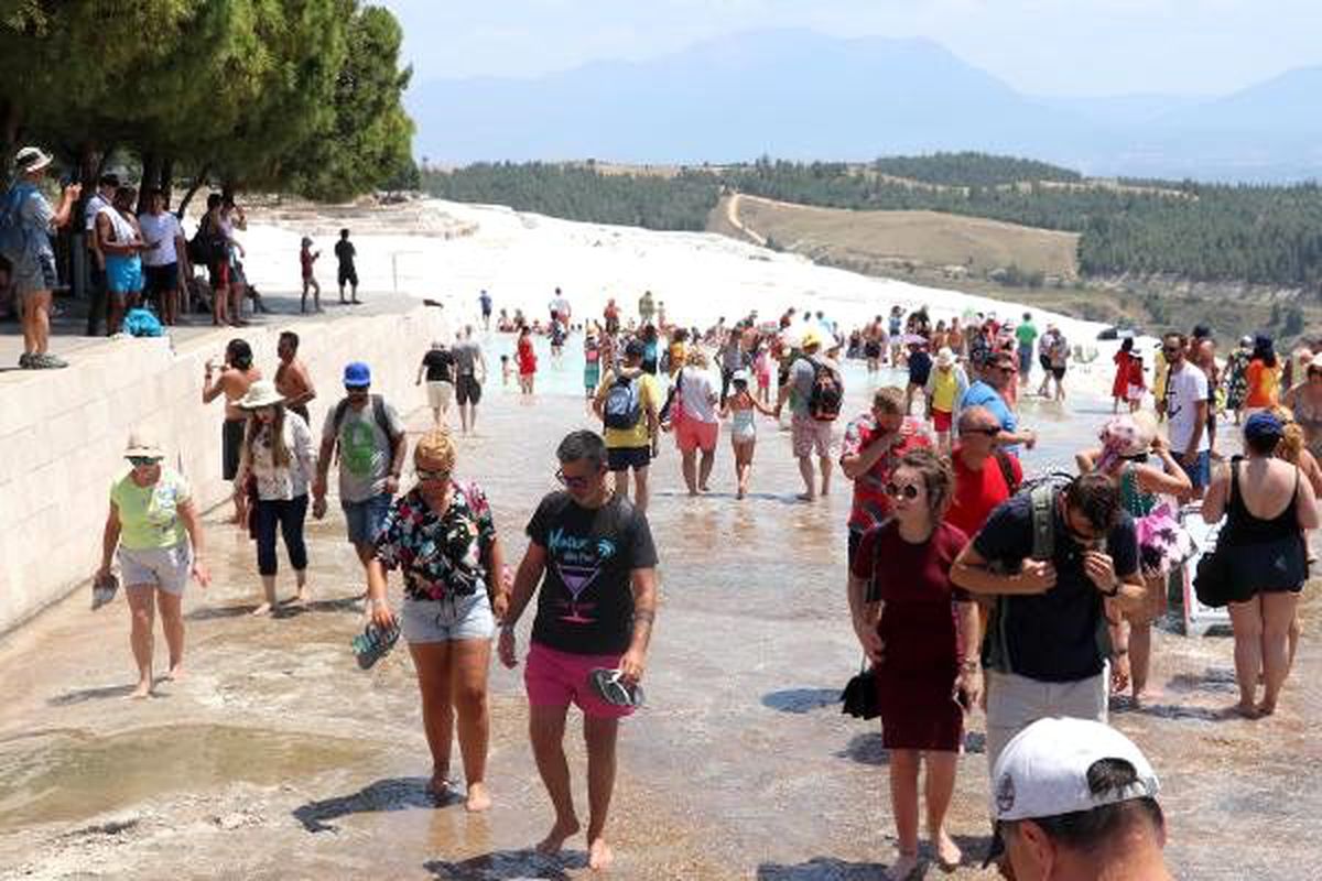 Pamukkale\'de 2020 hedefi: 3, 5 milyon ziyaretçi