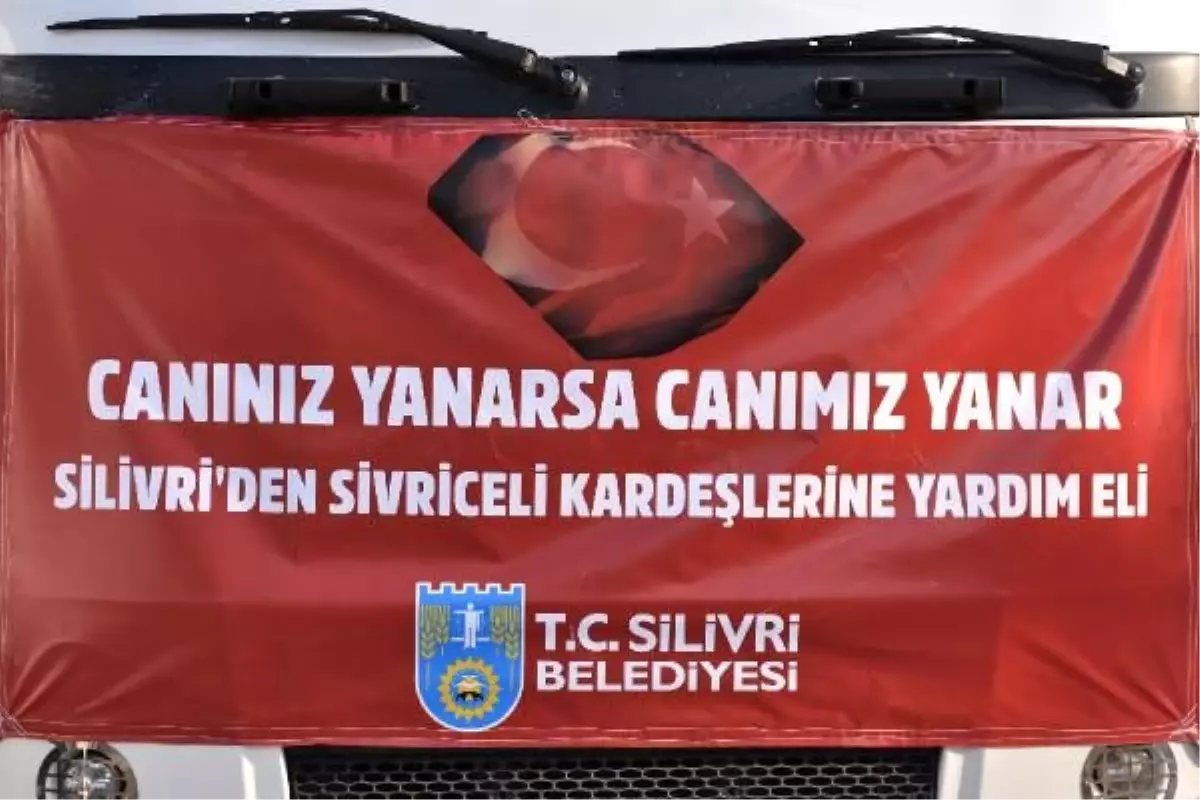 Silivri Belediyesi\'nden Sivrice\'ye yardım eli