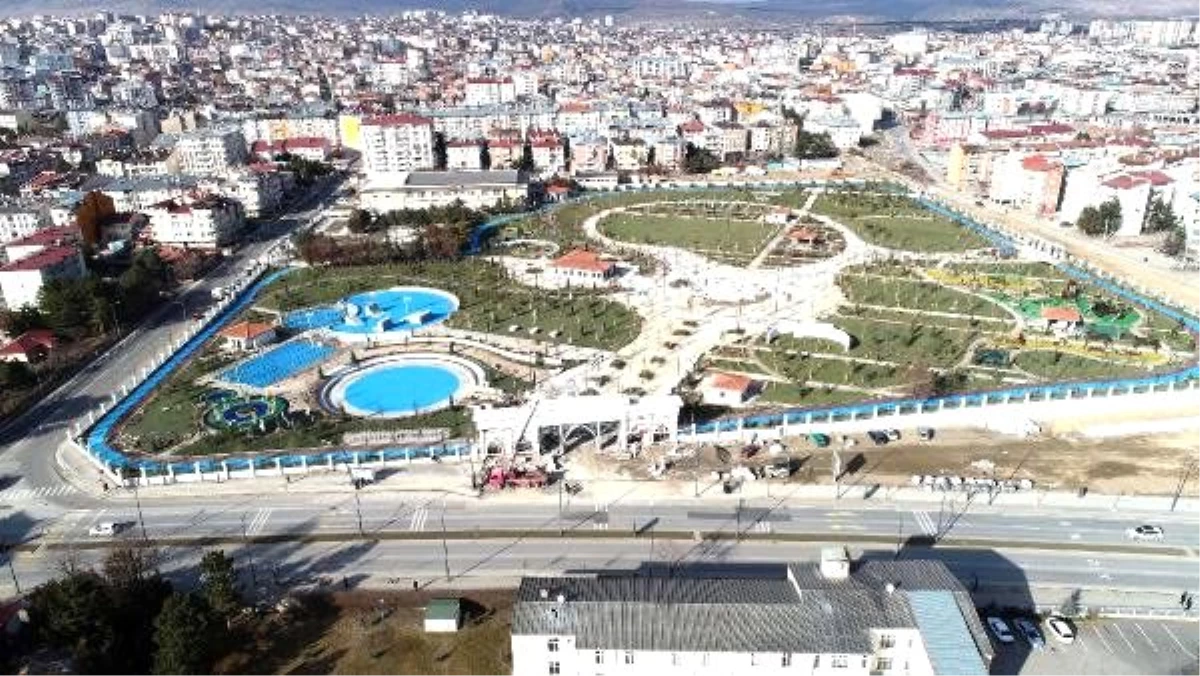 Sivas\'ta yapılan Anadolu\'nun en büyük \'millet bahçesi\' açılışa hazır