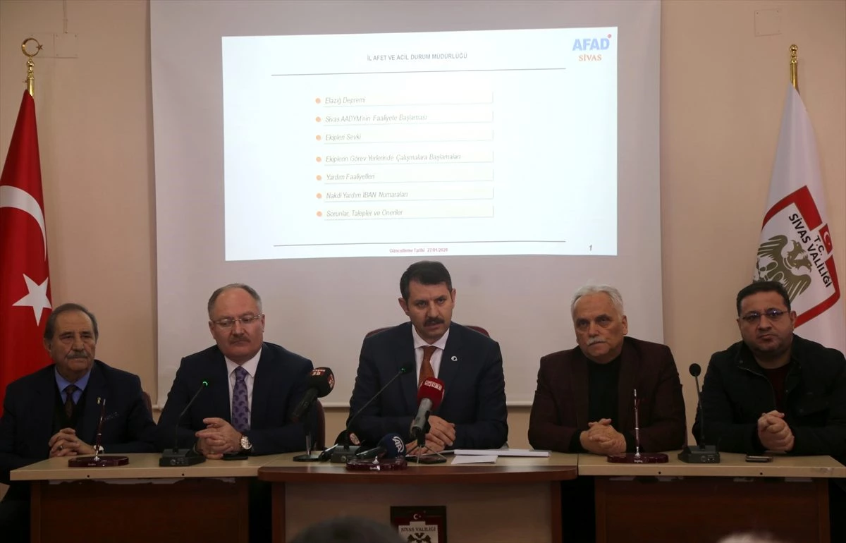 Sivas Valisi Salih Ayhan\'dan "yardımlar suistimal edilmesin" uyarısı