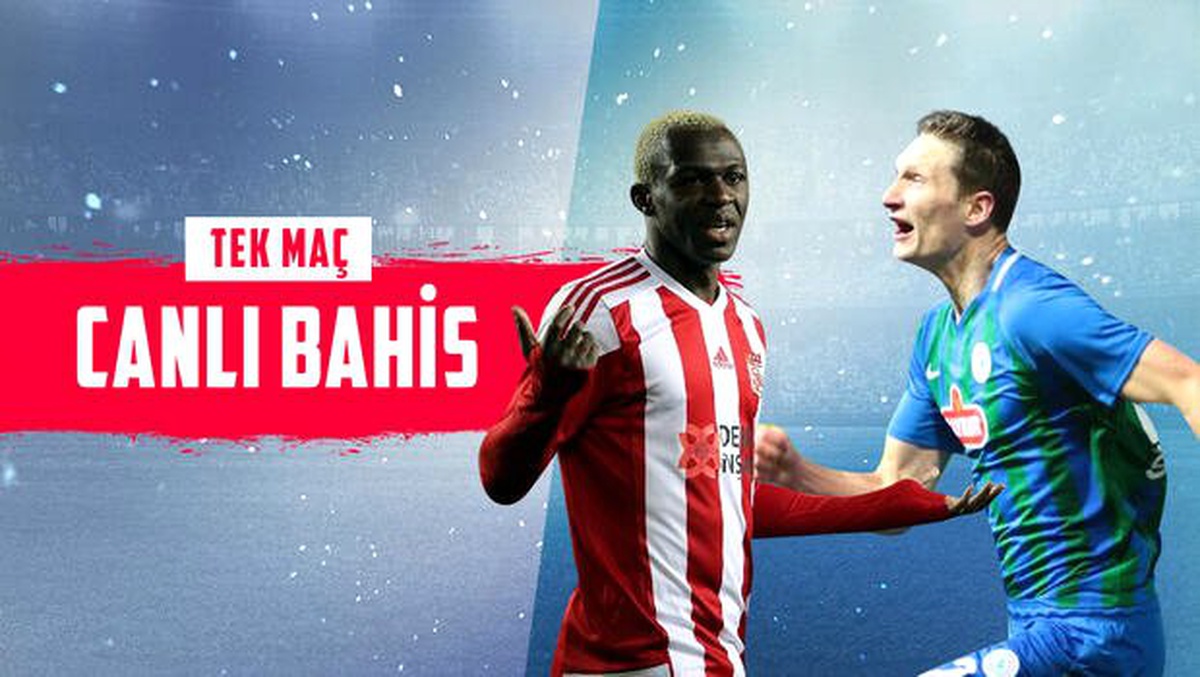 Süper Lig lideri Sivasspor, Rizespor\'u konuk edecek! iddaa oynayanların %72\'si...