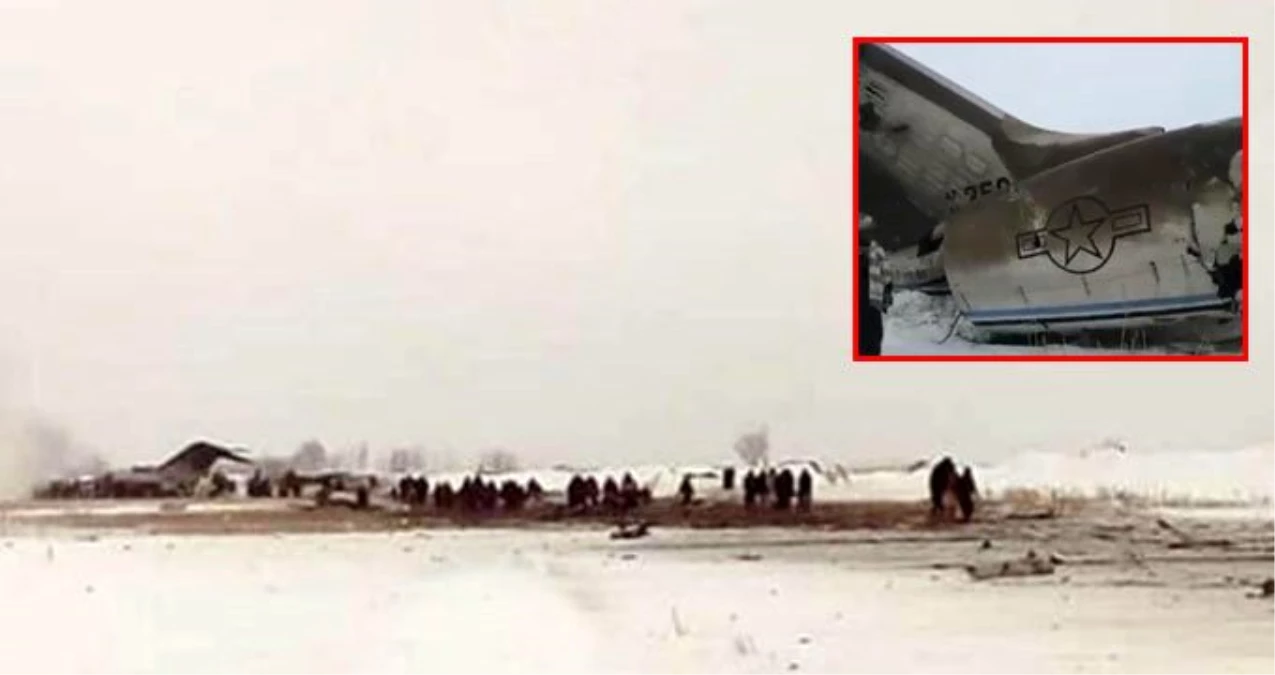 Taliban\'ın düşürdüğü iddia edilen ABD askeri uçağından ilk görüntüler geldi!