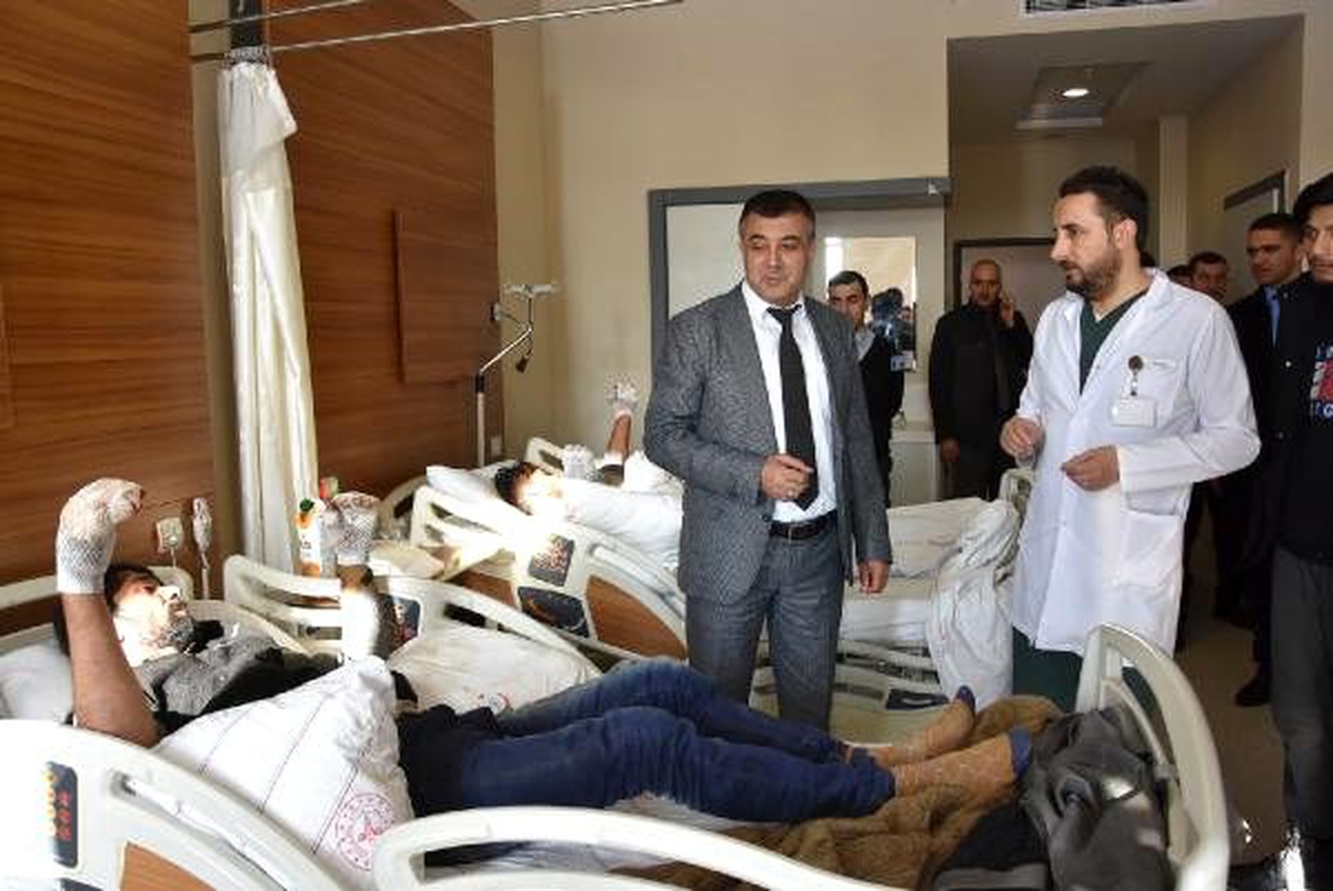 Terk edilen kaçak göçmenlerin el ve ayaklarında donmaya bağlı yanıklar oluştu