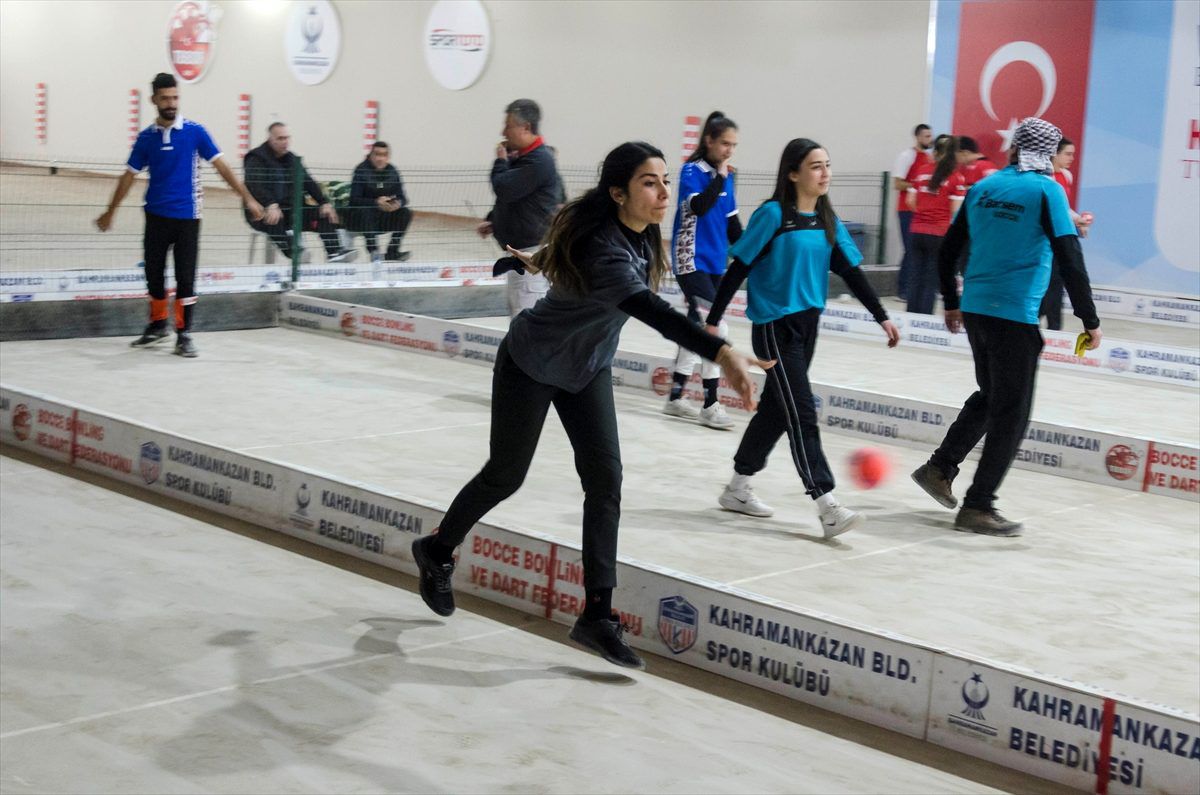 Türkiye Bocce 1. ve 2. Bocce Ligleri 1. Etabı Kahramankazan\'da yapıldı