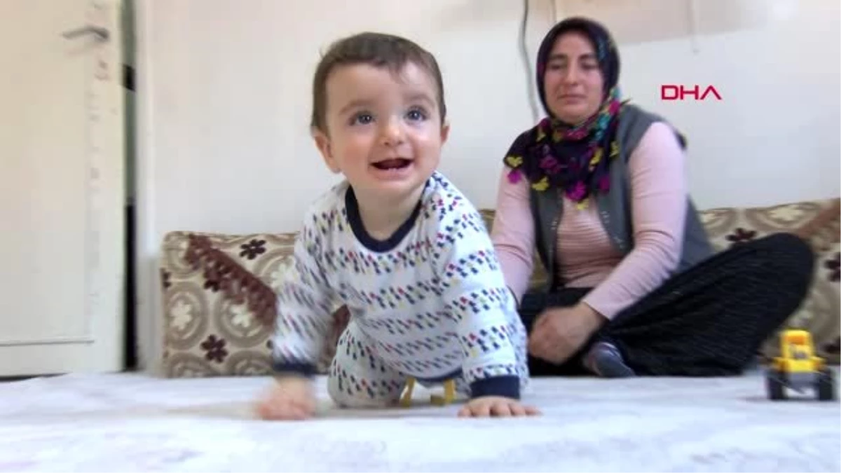 Adana ncl hastası umut bebek, yaşamak için ilaç bekliyor
