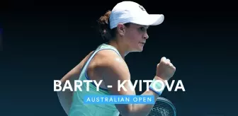 Avustralya Açık Çeyrek Finali : Ash Barty - Petra Kvitova (Özet)