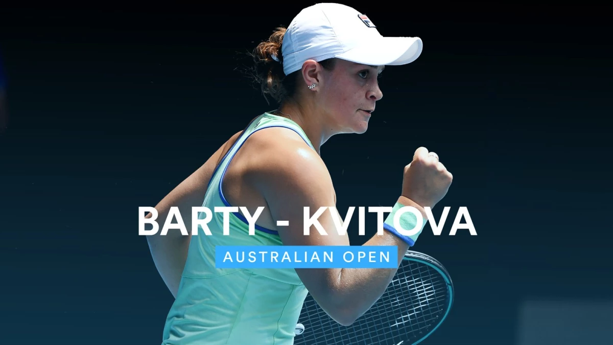 Avustralya Açık Çeyrek Finali : Ash Barty - Petra Kvitova (Özet)