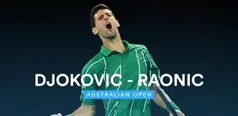 Avustralya Açık Çeyrek Finali: Novak Djokovic - Milos Raonic (Özet)