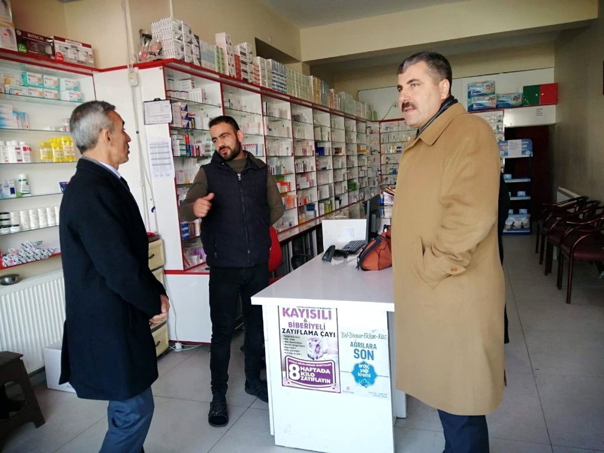 Başkan Asya\'nın esnaf ziyareti