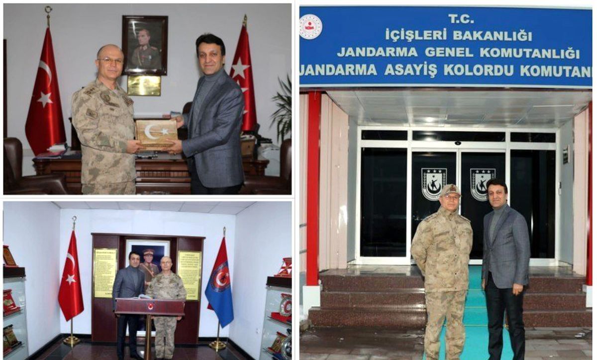 Başkan Şeylan\'dan Tümgeneral İlbaş\'a ziyaret