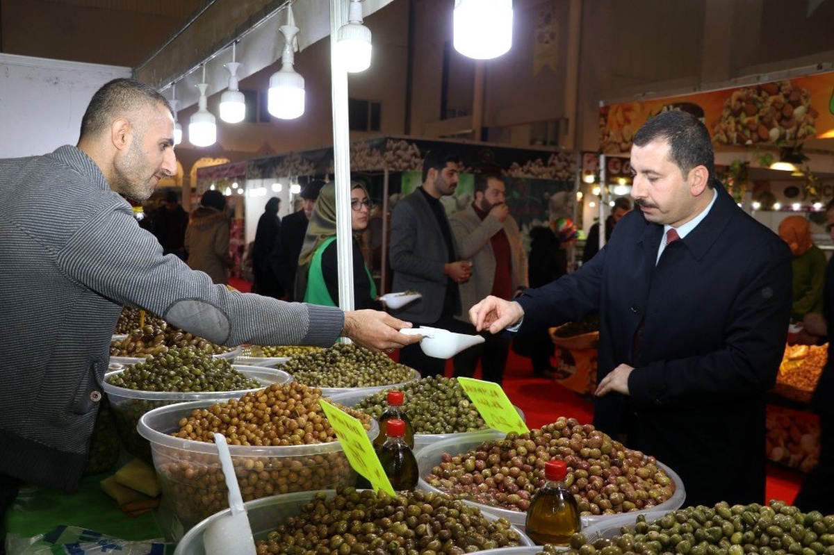 Baydilli\'den yöresel ürünler fuarına ziyaret
