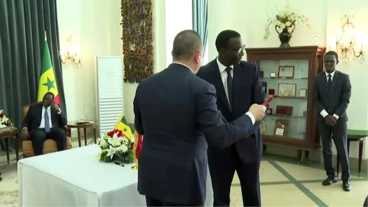 Cumhurbaşkanı Erdoğan, Senegal\'de - Heyetlerarası görüşme - DAKAR