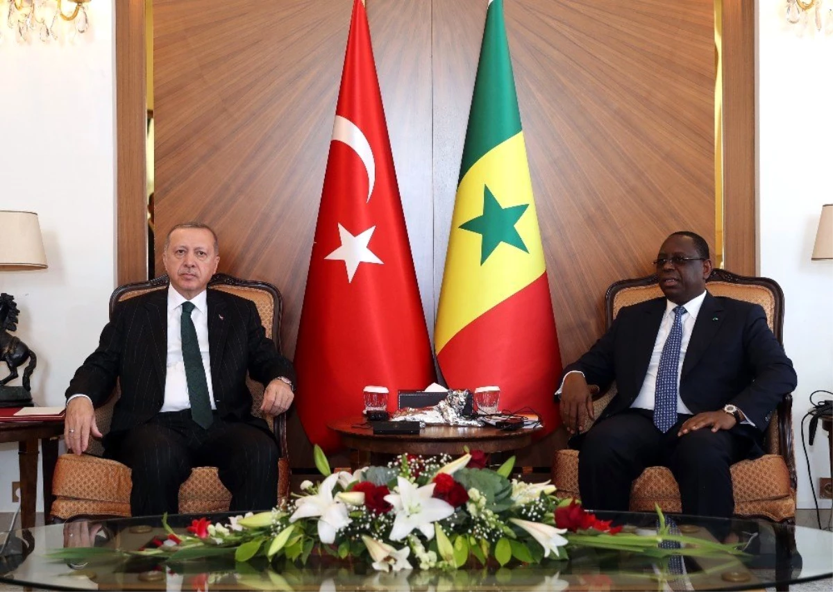 Cumhurbaşkanı Erdoğan, Senegalli mevkidaşı ile görüştü
