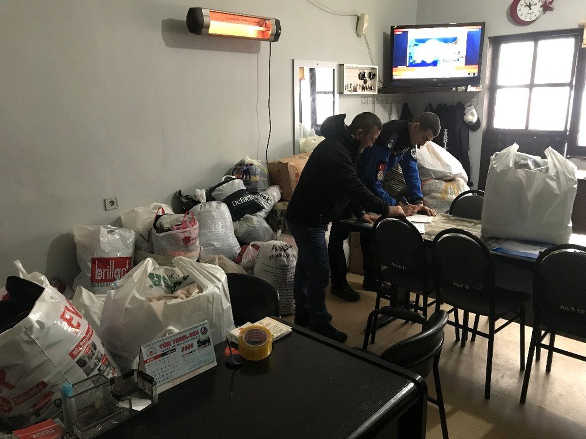 Deprem bölgesine yardım seferberliği