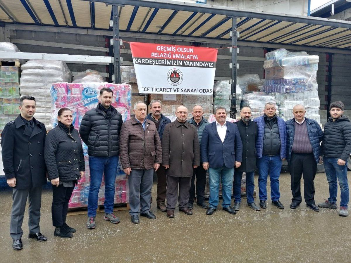 DTSO\'dan deprem bölgesine gıda yardımı
