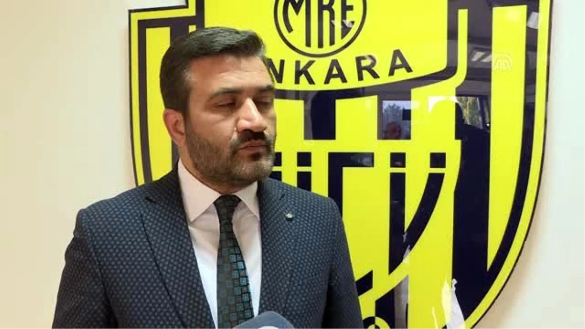 MKE Ankaragücü Başkanı Fatih Mert\'ten transfer yasağı açıklaması