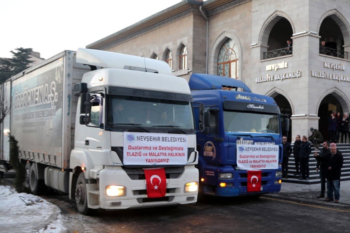 Nevşehir\'de son yardım tırı bu akşam yola çıkıyor