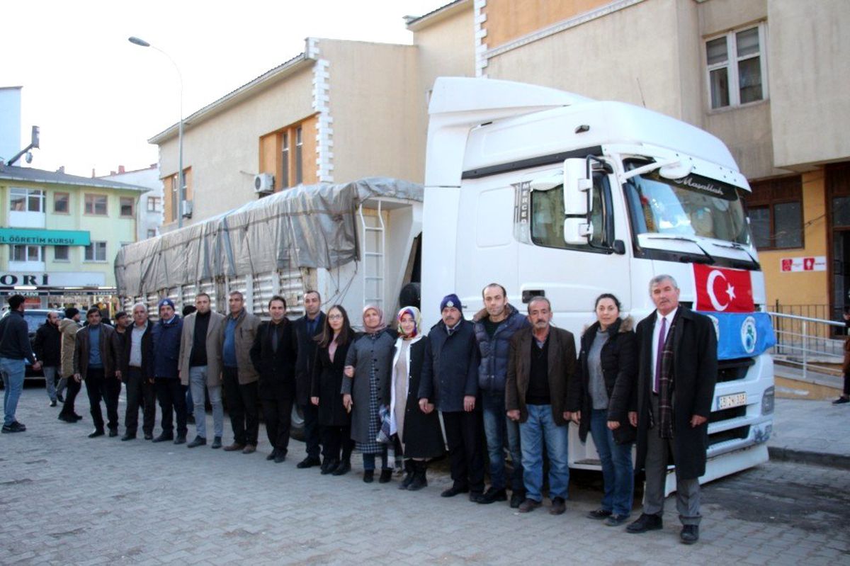 Oltulular Elazığ için tek yürek oldu