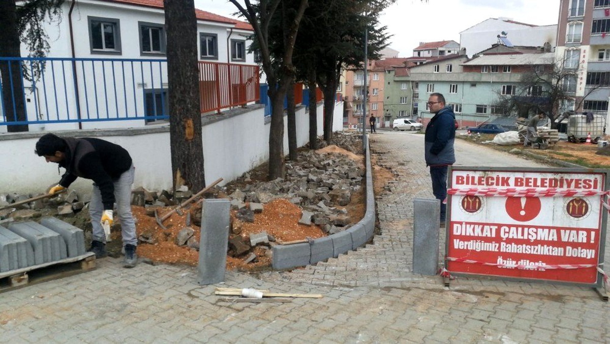 Orhangazi mahallesi güzelleşiyor