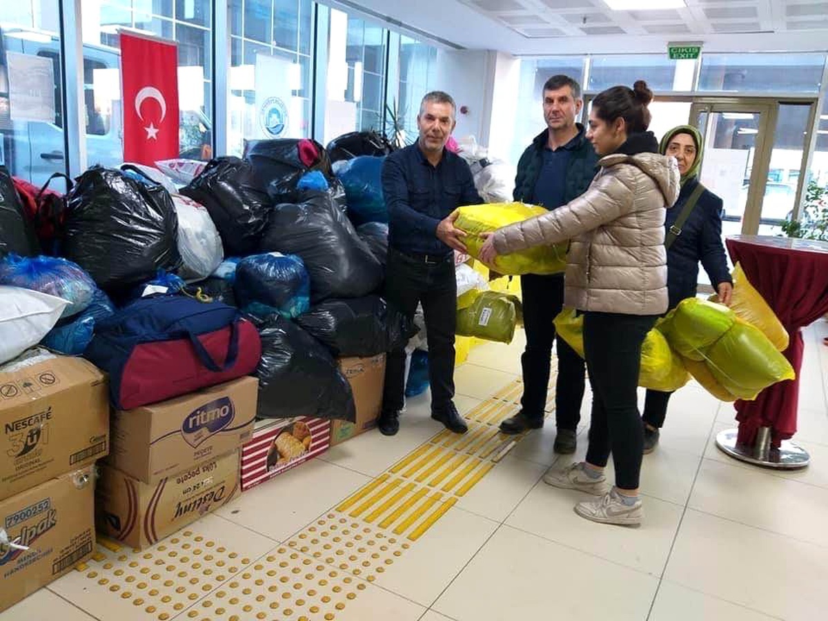 Ortahisar\'ın Elazığ için yardım kampanyası devam ediyor