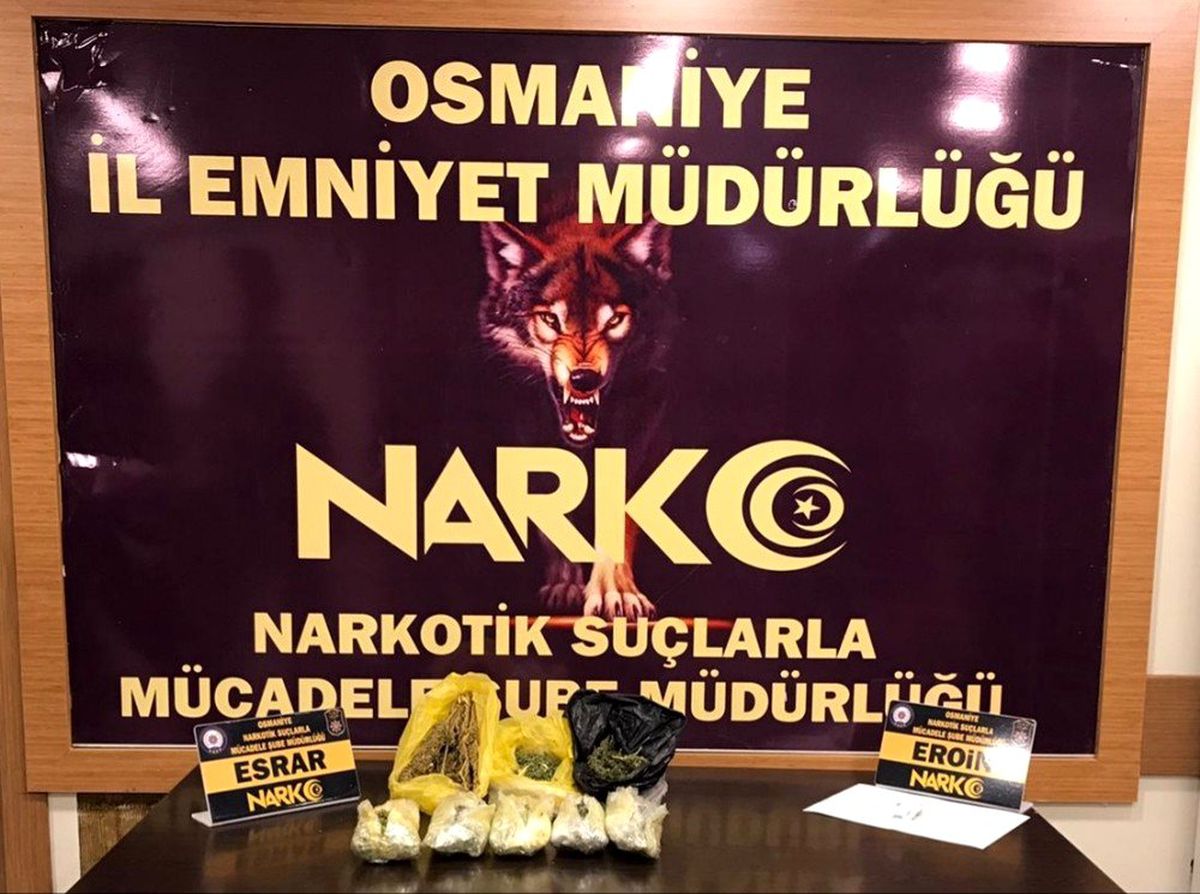 Osmaniye\'de uyuşturucu operasyonu